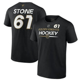 Mark Stone Vegas Golden Knights Fanatics Authentic Pro Prime Name & Number T-Shirt Black