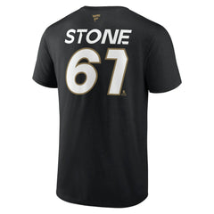 Mark Stone Vegas Golden Knights Fanatics Authentic Pro Prime Name & Number T-Shirt Black