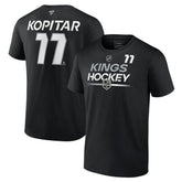 Anze Kopitar Los Angeles Kings Fanatics Authentic Pro Prime Name & Number T-Shirt Black