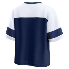 Dallas Cowboys Women's Homeschool Jersey Poly V-Neck
Fashion Top - Navy/White sale