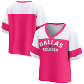 Dallas Cowboys Women's Homeschool Jersey Poly V-Neck
Fashion Top - Pink/White cheap