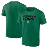Dallas Stars Fanatics Authentic Pro Core Primary T-Shirt Kelly Green
