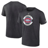 Montreal Canadiens Fanatics Authentic Pro Core Secondary T-Shirt Heather Charcoal