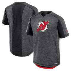 New Jersey Devils Fanatics Authentic Pro Rink Tech T-Shirt Black
