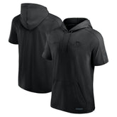 Pittsburgh Penguins Fanatics Authentic Pro Road Performance Short Sleeve Pullover Hoodie Black