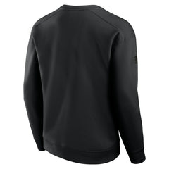Detroit Red Wings Fanatics Authentic Pro Road Fleece Pullover Sweatshirt Black