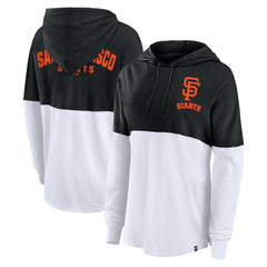 San Francisco Giants Women's Backup Option Pullover Hoodie Black/White