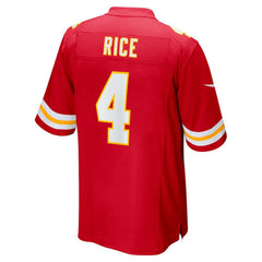 Rashee Rice Kansas City Chiefs Game Jersey - Red