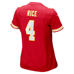 Rashee Rice Kansas City Chiefs Women's Game Jersey - Red