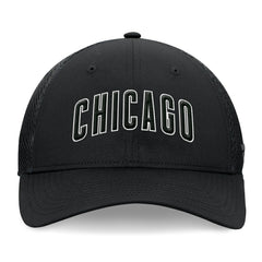 Chicago Cubs Spacer Mesh Flex Hat Black