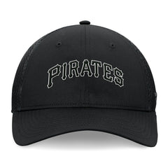 Pittsburgh Pirates Spacer Mesh Flex Hat Black
