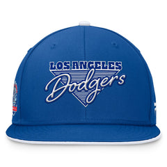Los Angeles Dodgers Fundamental Tri-Script Fitted Hat Royal