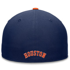 Houston Astros Fundamental Tri-Script Fitted Hat Navy