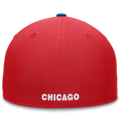 Chicago Cubs Fundamental Two-Tone Fitted Hat Red