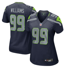 Leonard Williams Seattle Seahawks Women's Team Game Jersey - College College Navy