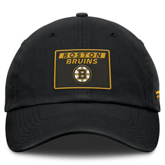 Boston Bruins Fanatics Women's Authentic Pro Rink Adjustable Hat Black