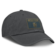 Vegas Golden Knights Fanatics Women's Authentic Pro Rink Adjustable Hat Gray