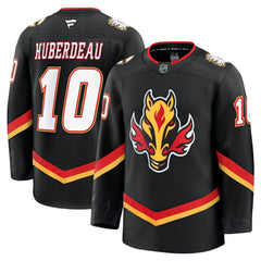 Jonathan Huberdeau Calgary Flames Fanatics Alternate Premium Jersey Black