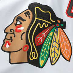 Connor Bedard Chicago Blackhawks Fanatics Away Premium Jersey White