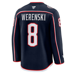 Zach Werenski Columbus Blue Jackets Fanatics Home Premium Jersey Navy
