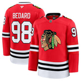 Connor Bedard Chicago Blackhawks Fanatics Home Premium Jersey Red