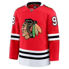 Connor Bedard Chicago Blackhawks Fanatics Home Premium Jersey Red