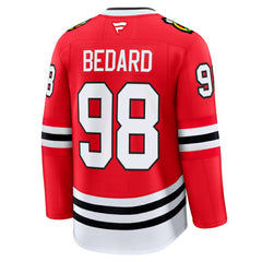 Connor Bedard Chicago Blackhawks Fanatics Home Premium Jersey Red