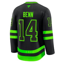 Jamie Benn Dallas Stars Fanatics Alternate Premium Jersey Black