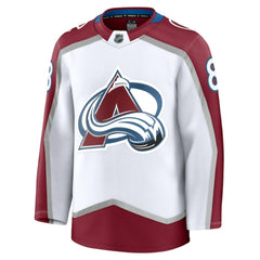 Cale Makar Colorado Avalanche Fanatics Away Premium Jersey White