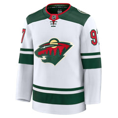 Kirill Kaprizov Minnesota Wild Fanatics Away Premium Jersey White