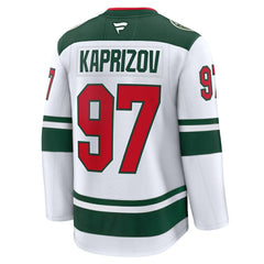 Kirill Kaprizov Minnesota Wild Fanatics Away Premium Jersey White