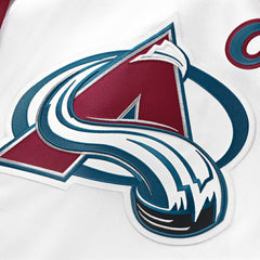 Nathan MacKinnon Colorado Avalanche Fanatics Away Premium Jersey White