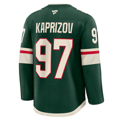 Kirill Kaprizov Minnesota Wild Fanatics Home Premium Jersey Green