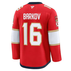 Aleksander Barkov Florida Panthers Fanatics Home Premium Jersey Red