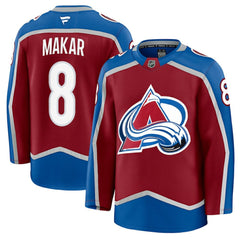 Cale Makar Colorado Avalanche Fanatics Home Premium Jersey Burgundy