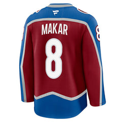 Cale Makar Colorado Avalanche Fanatics Home Premium Jersey Burgundy