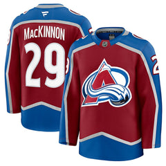 Nathan MacKinnon Colorado Avalanche Fanatics Home Premium Jersey Burgundy