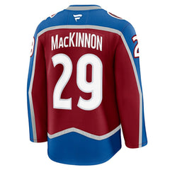 Nathan MacKinnon Colorado Avalanche Fanatics Home Premium Jersey Burgundy