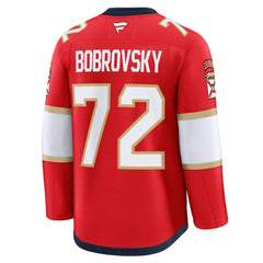 Sergei Bobrovsky Florida Panthers Fanatics Premium Jersey Red