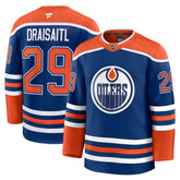 Leon Draisaitl Edmonton Oilers Fanatics Home Premium Jersey Royal