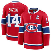 Nick Suzuki Montreal Canadiens Fanatics Home Premium Jersey Red