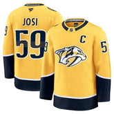 Roman Josi Nashville Predators Fanatics Home Premium Jersey Yellow