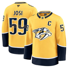 Roman Josi Nashville Predators Fanatics Home Premium Jersey Yellow