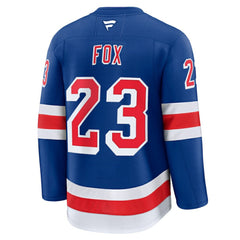 Adam Fox New York Rangers Fanatics Home Premium Jersey Blue