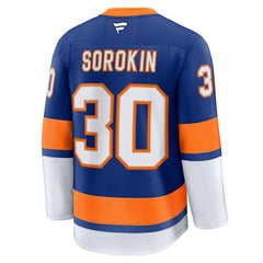 Ilya Sorokin New York Islanders Fanatics Home Premium Jersey Royal