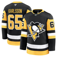Erik Karlsson Pittsburgh Penguins Fanatics Home Premium Jersey Black