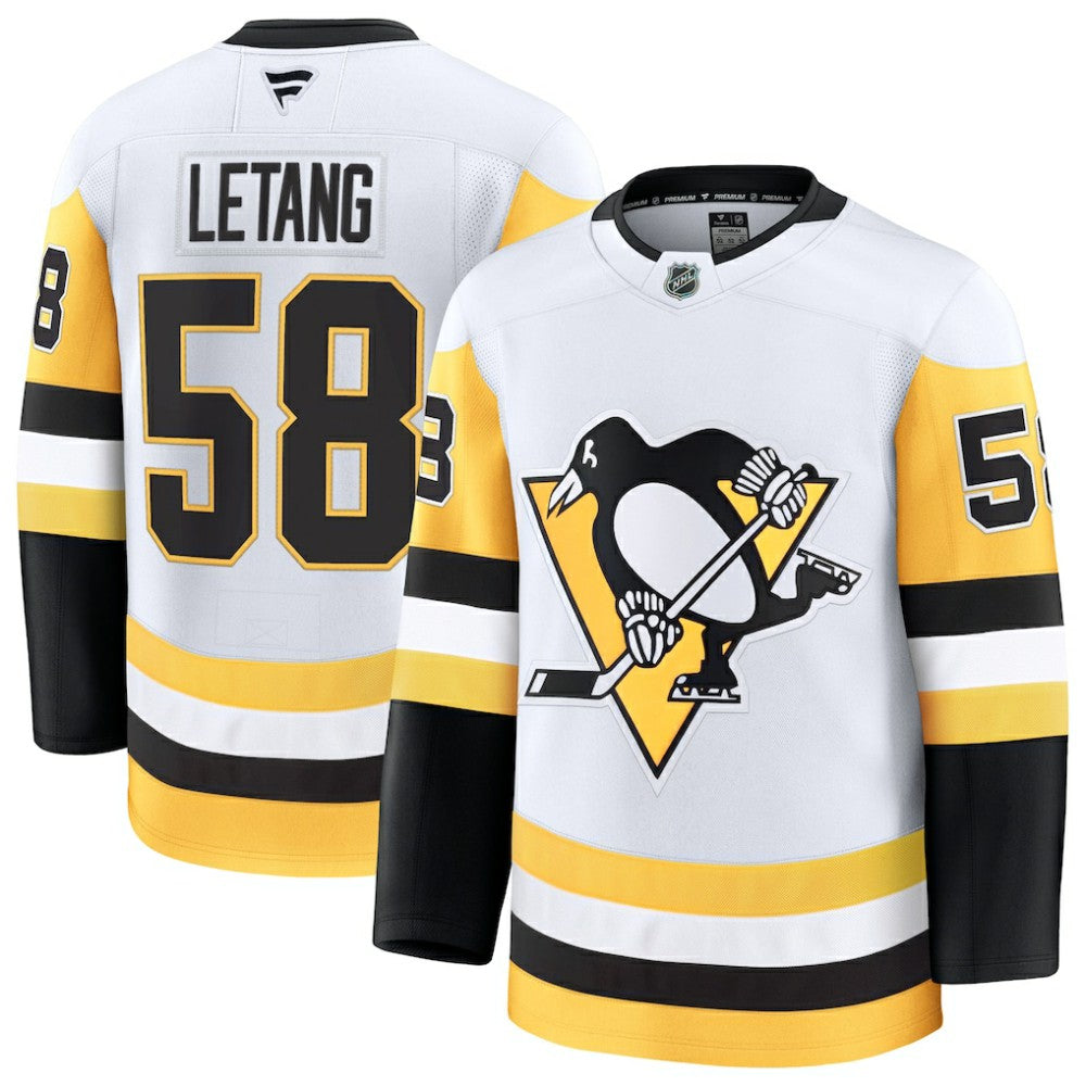 Kris Letang Pittsburgh Penguins Fanatics Premium Jersey White
