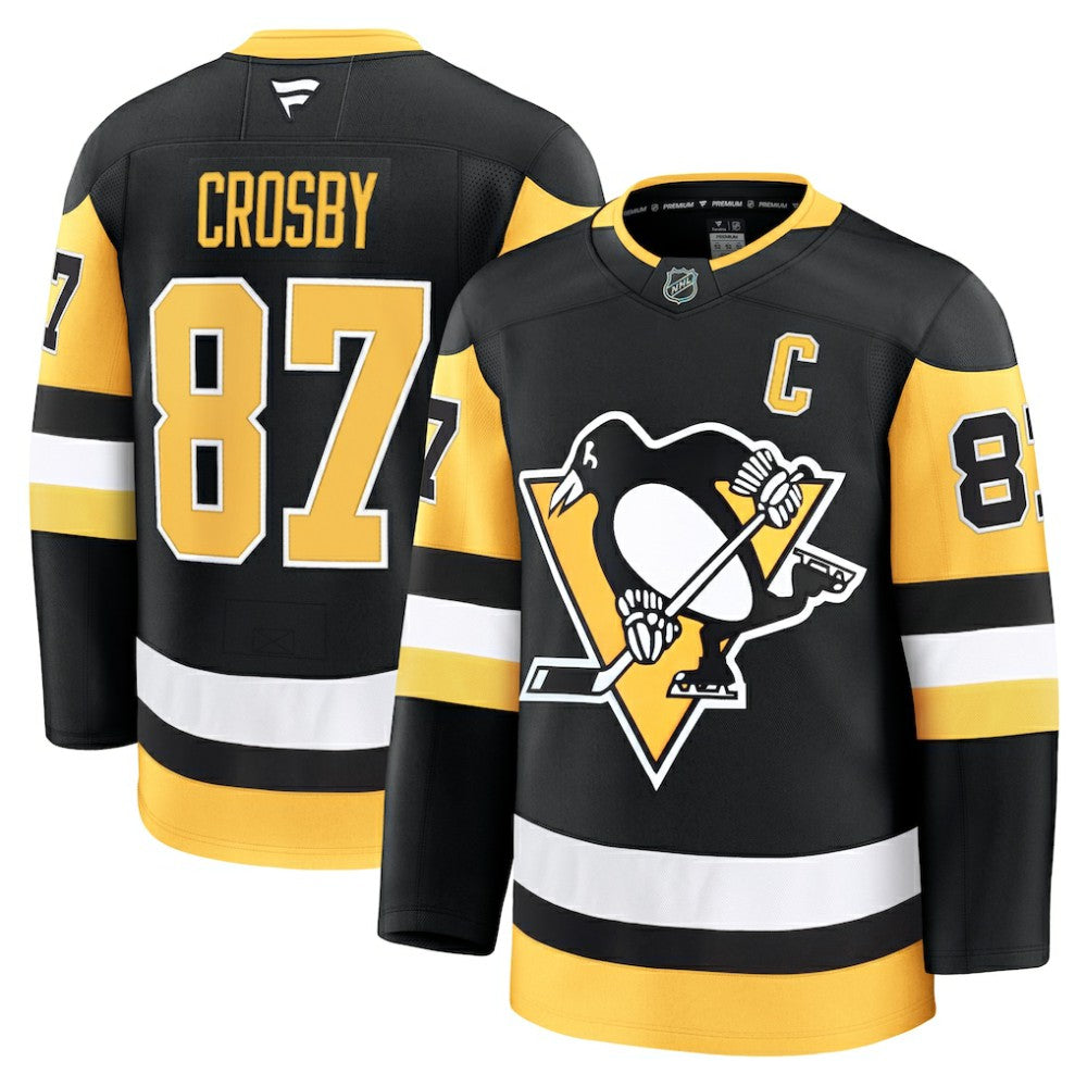 Sidney Crosby Pittsburgh Penguins Fanatics Home Premium Jersey Black