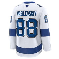 Andrei Vasilevskiy Tampa Bay Lightning Fanatics Away Premium Jersey White