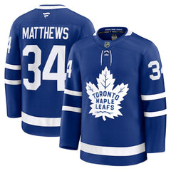 Auston Matthews Toronto Maple Leafs Fanatics Home Premium Jersey Blue